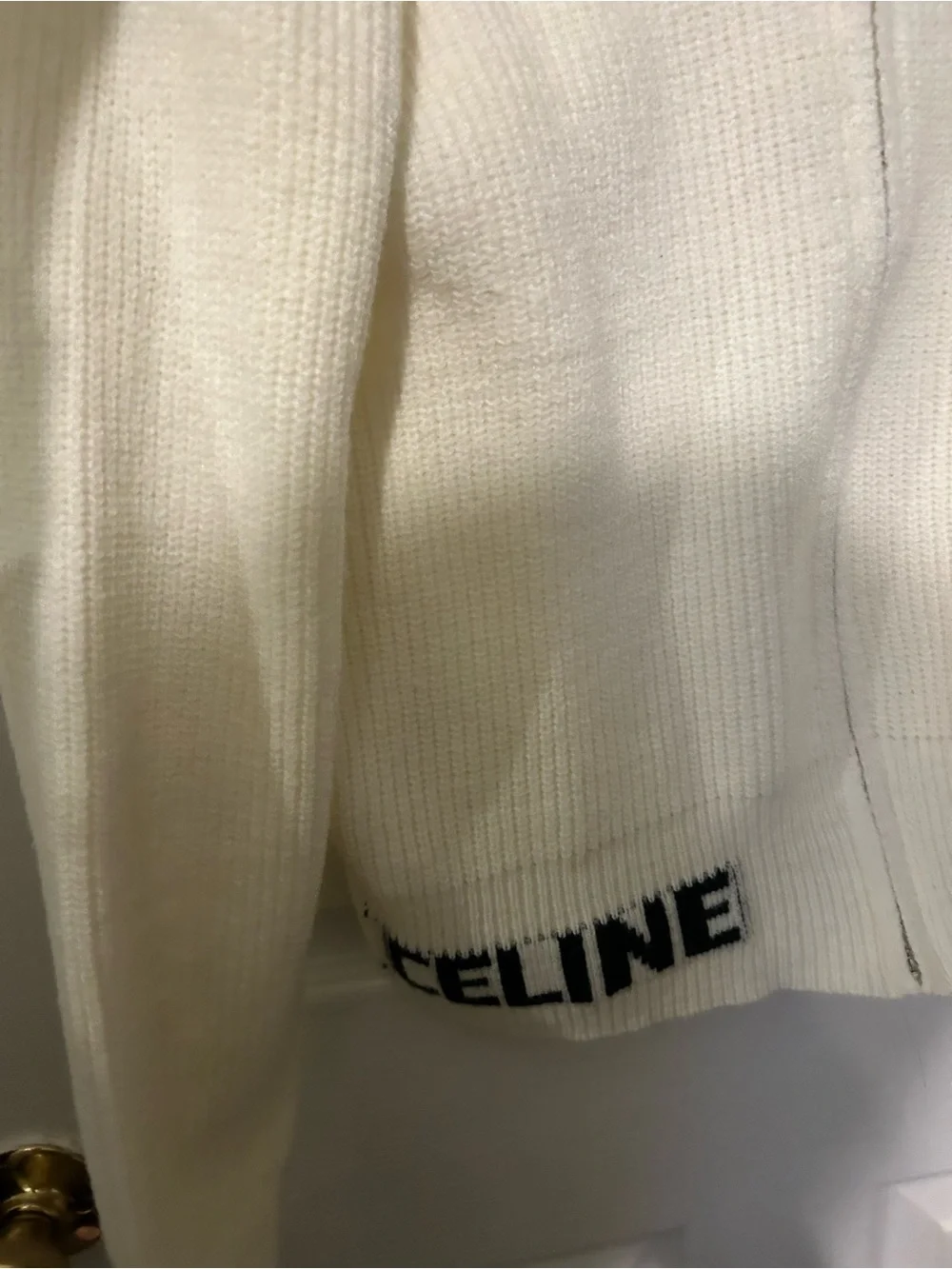 Celine zip up Sweater